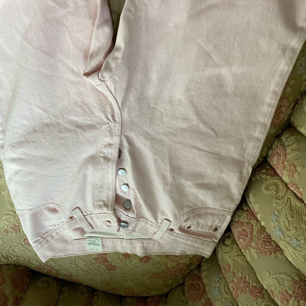 Levi's Vintage Made in USA 80s Women's Pink Jeans - Picture 2 of 7